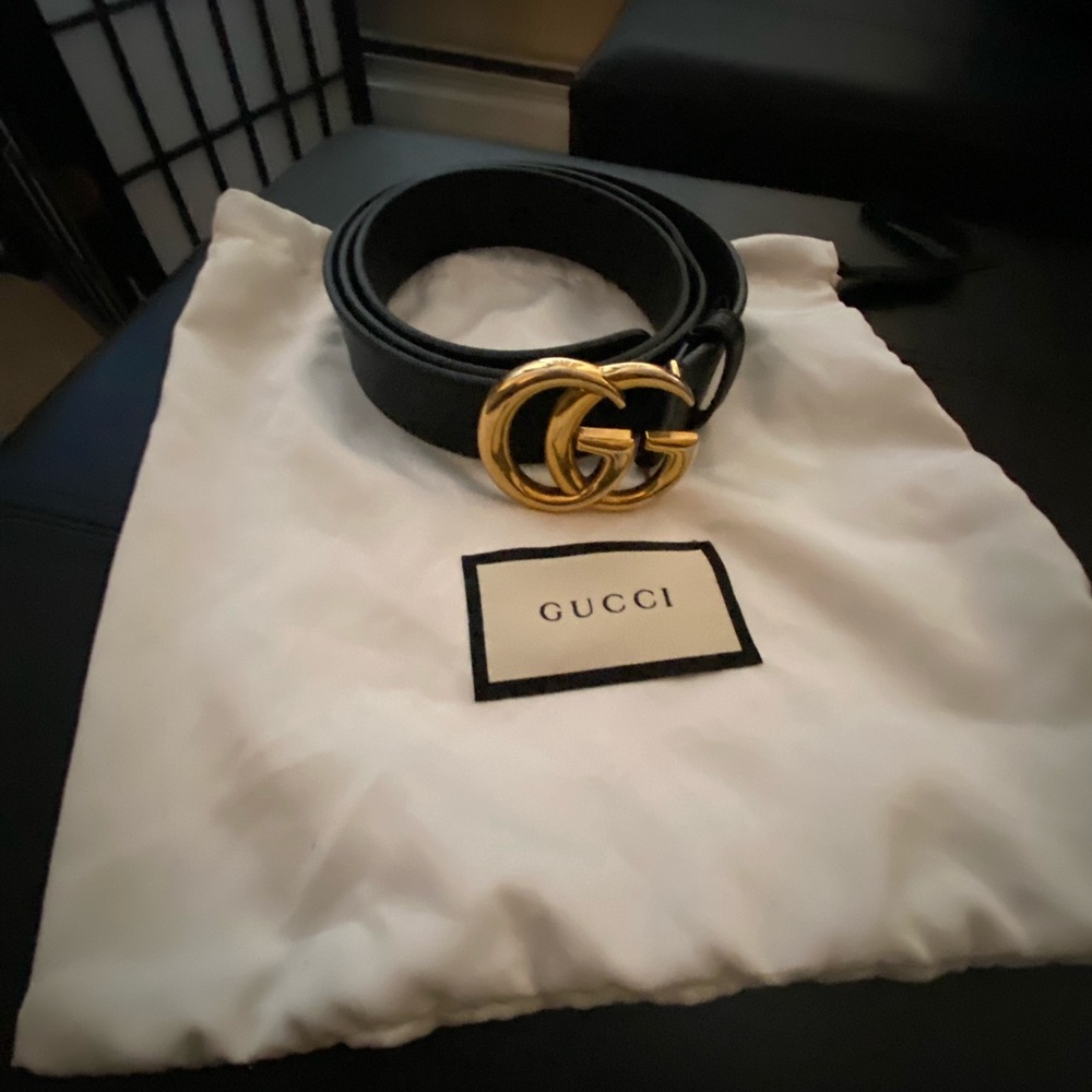 Gucci belt size 95 length and 3 cm width